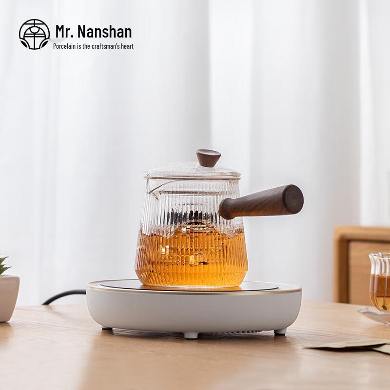 Nanshan Mr. Heat-Resistant Glass Side Handle Teapot