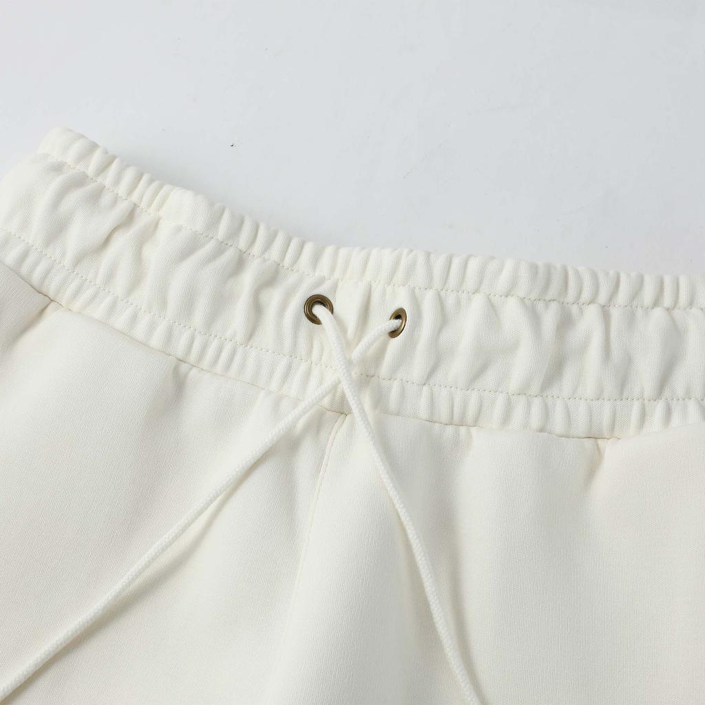 New PUMA Knitted Sweatpants Women's Ecru 631074-87