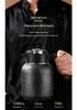 Portable High-End Pure Titanium Tea Set with Insulated Teapot and Teacups - Ideal for Business Travel and Gifts