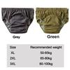 Pure Cotton Adult Diapers Water Resistant High Absorption Reusable Underpants Anti-Side Leakage Skin-Friendly