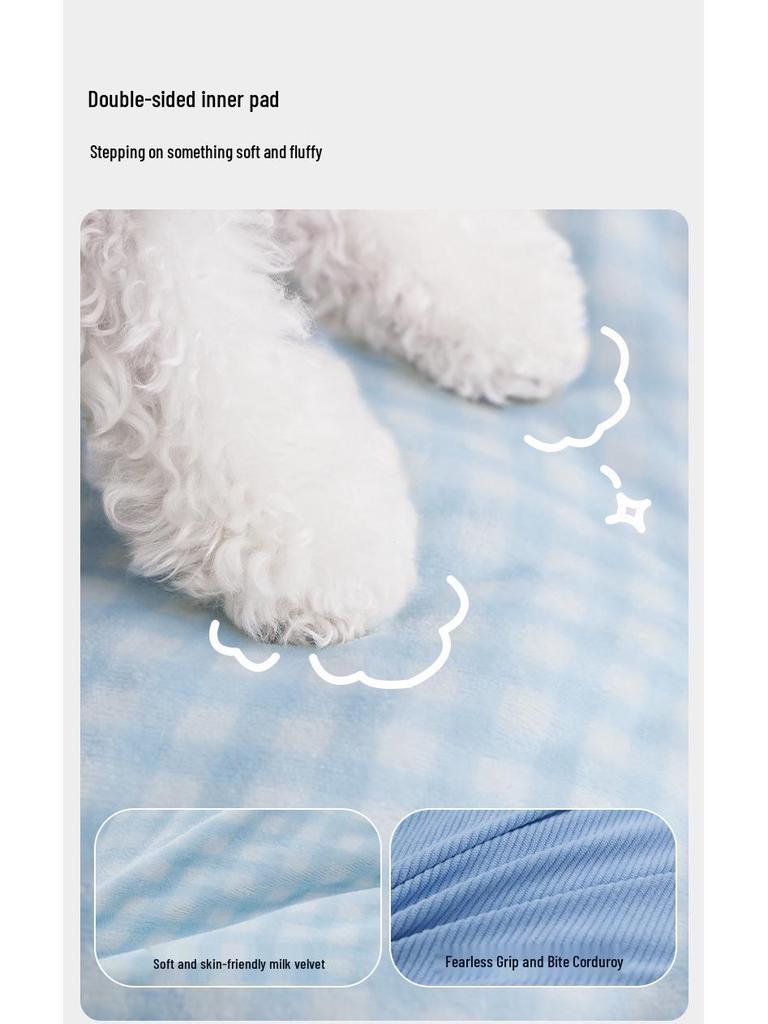 All-Season Semi-Enclosed Pet Nest for Small Dogs and Cats