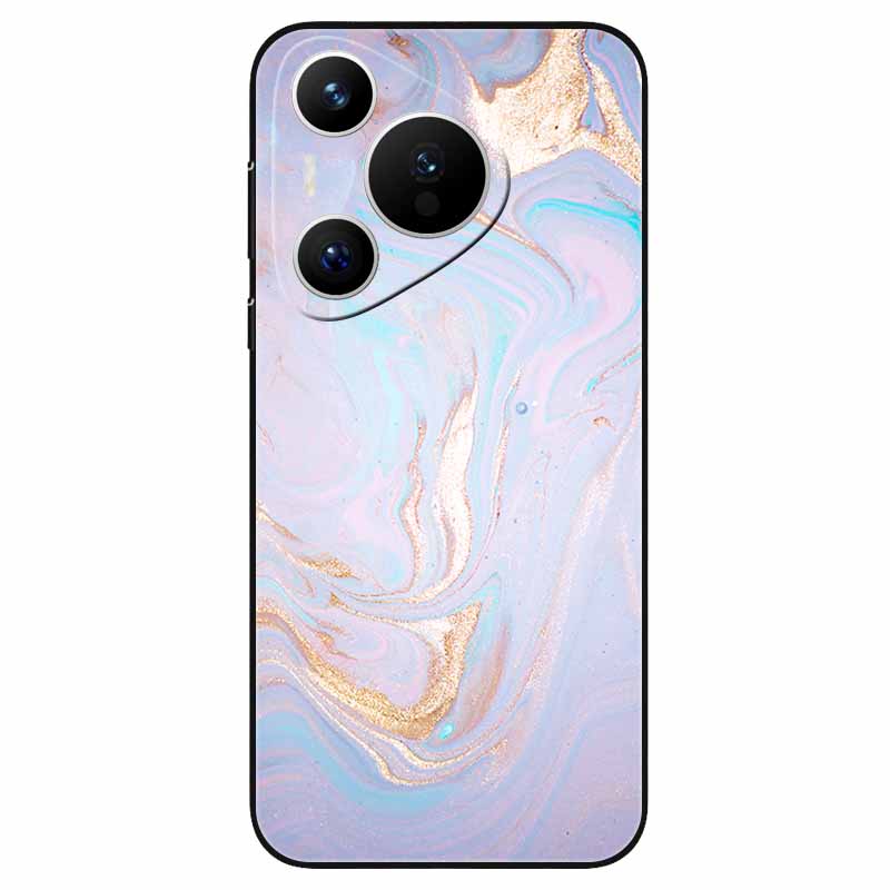 For Huawei Pura 70 / Pura70 Pro Case Soft Silicone Fashion Marble Shockproof Cover for Huawei Pura 70 Ultra P 70 Pro+ TPU Coque