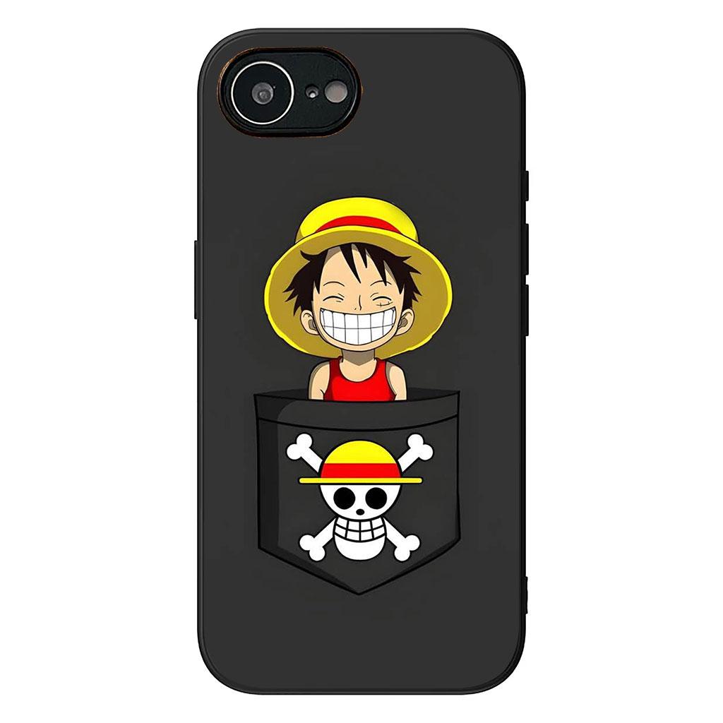 

Cover for Apple iPhone 16 15 14 Plus 13 12 Mini 17 Pro Max + ProMax 16E Air 16+ 15+ Case Roronoa Zoro Luffy Sanji One Piece iPhone 12 Pro Max