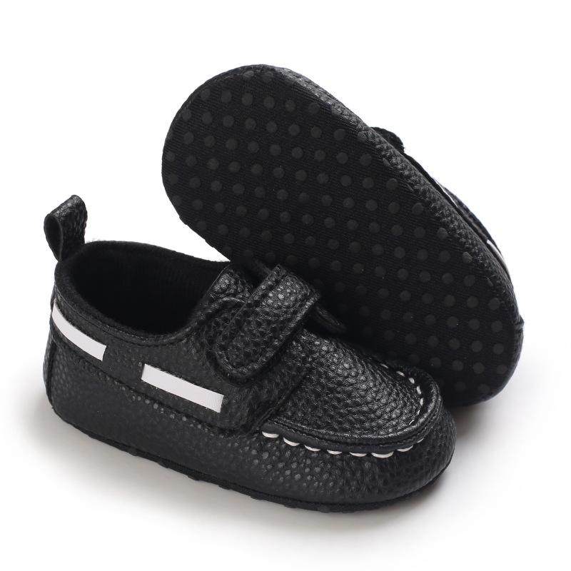 Soft Sole Leather Baby Shoes for Spring and Autumn (0-1 Year)