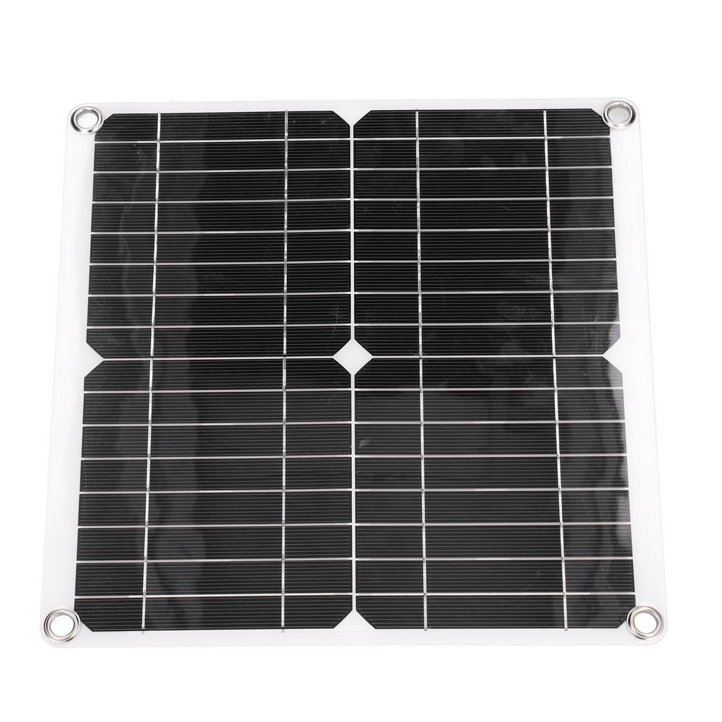 40W 18V Flexible Solar Panel Kit Monocrystalline Silicon Solar Charger Module IP65 Waterproof