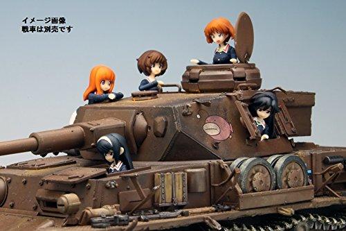 PLATZ 1/35 Scale Girls & Panzer Anglerfish Team Panzer Jacket Figure Set (5 Figures)
