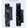 Clear USB3.0 2.5inch Hard Drive Enclosure Case Box for Home Office PC Laptop Hard Disk Housing