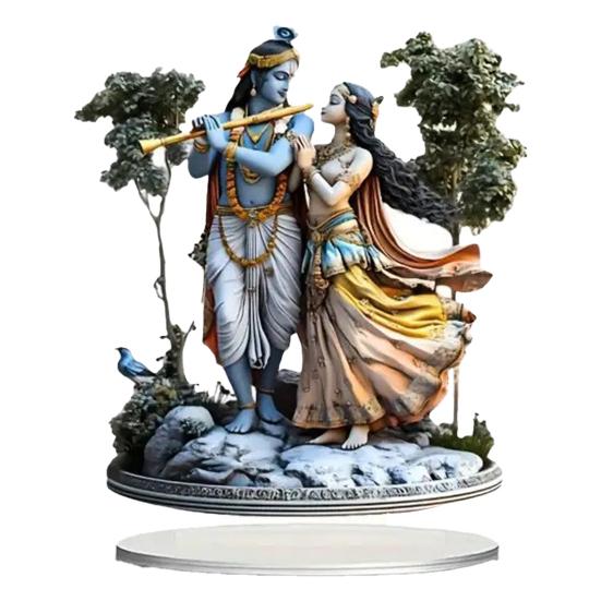 Різдвяний вертеп Акрилова настільна табличка 2D Плоска Настільний дисплей Прикраса для Християнського дому Декор полиці