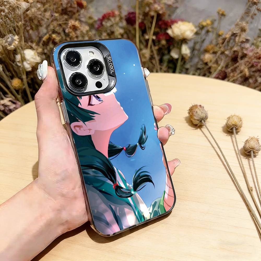 

The Apothecary Diaries Maomao Phone Case For iPhone 17,16,15,14,13,12,11 Plus,Pro Max,XS,Colorful Silver Phone case Funda Cover iPhone13ProMax
