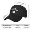 Algerian Flag Baseball Cap  Fashion Unisex Men Trucker Hat Breathable Print Tennis Skate Baseball Caps Birthday Gift