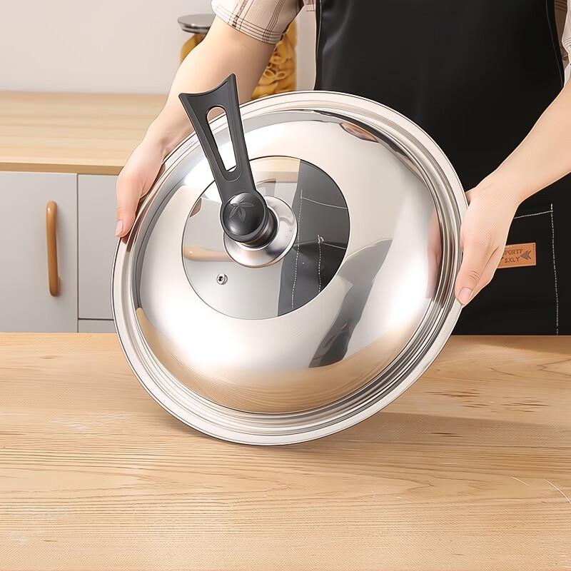 Zhaoran 24cm Glass Pot Lid with Standable Handle