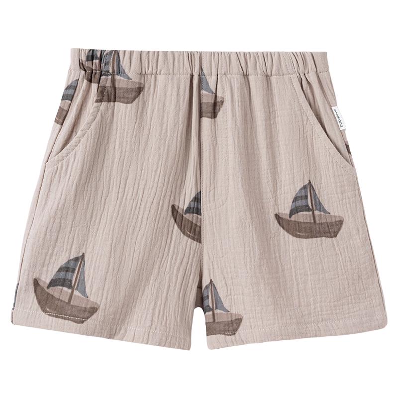 Babylove Infant Boys  Breathable Cotton Gauze Shorts 120