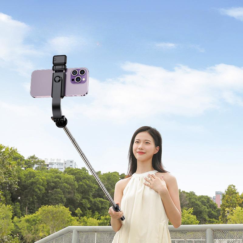 1Pc 2025 New Selfie Stick Universal Tripod Vlog Shooting Artifact 360 Degree Rotating Mobile Phone Outdoor Live Broadcast Rack