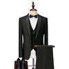 Men's Suits Stage Suits Dresses Host Performances Three-piece Suits for Grooms and Groomsmen Men Suit