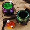 Halloween Cauldron Container DIY Epoxy Resin Mold Plaster Storage Box Silicone Molds Halloween Gift Jewelry Box Casting Supplies