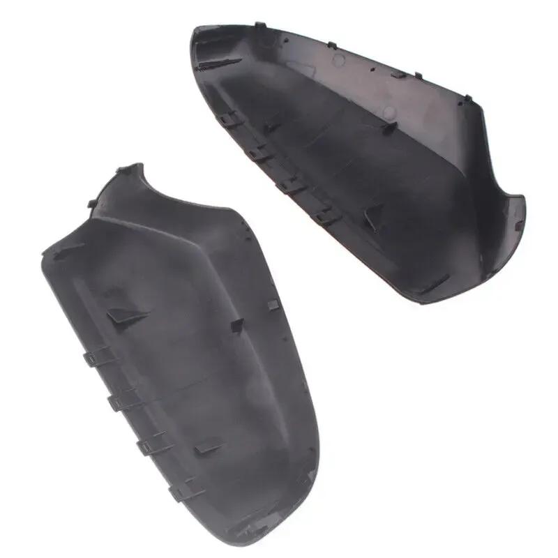 Voor Opel Vauxhall Astra H 2004-2009 Auto Achteruitkijk Vervanging Zijspiegel Cover Vleugelkap Buitenkant Deur Behuizing Sierlijst Glanzend Zwart Auto