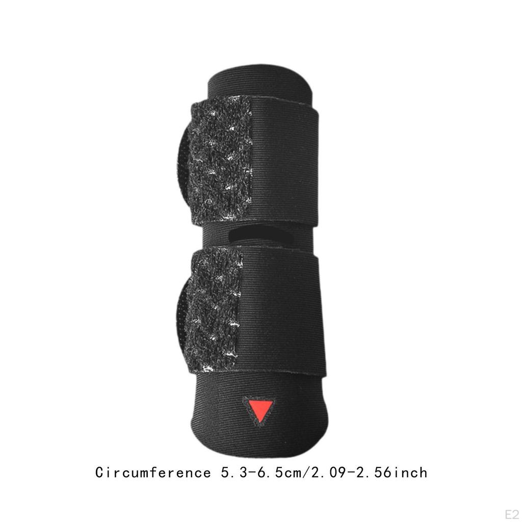 Finger Sleeves Protector Breathable Reusable Thumb Brace Tape Splints for Sports, Tennis,