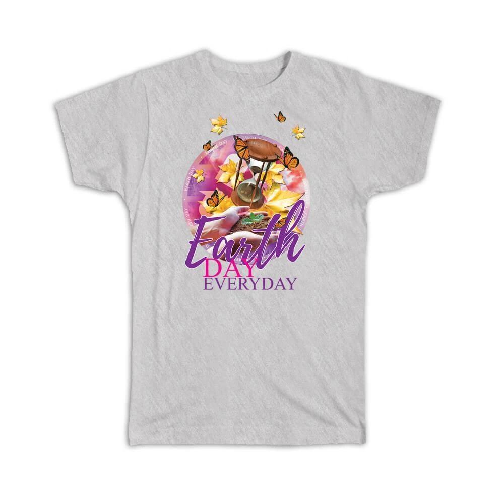 

Gift T-Shirt : Ecolife Butterflies Do Not Waste Time Maple Leaves Nature 3XL