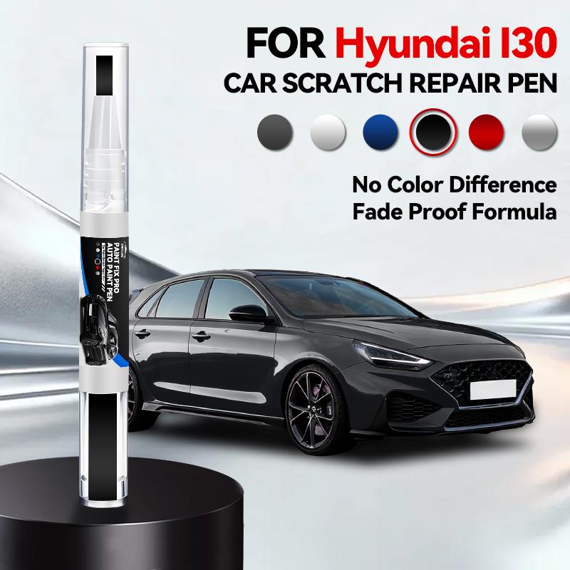 Für Hyundai I30 Lackreparaturstift Lackstift Kratzerentferner DIY Autozubehör Schwarz Weiß Gelb schwarz