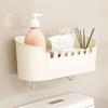 Bathroom Storage Rack, No-Drill Storage Tube, Multi-Functional Wall-Mounted Comb, Toothbrush, Paste, And Chopstick Storage Tube