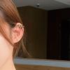 1 PC Metal Bee No Piercing Insect Gifts For Women Clip Earrings Jewelry Ear Cuffs Stud Earrings