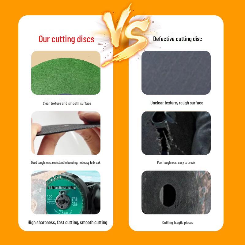 Disc de tăiat metal Zhibiao 125x1.2x22.2mm pentru polizoare unghiulare