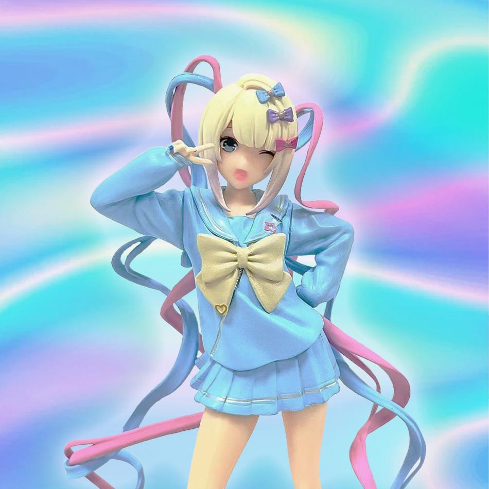 NEEDY GIRL OVERDOSE KAnge Rain Doll Figure Ornaments Gift Sale Virtual Uploader PVC Collection Model Ornaments Toys