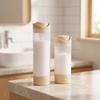 Press Airless Pump Bottle Empty Lotion Packaging Box Convenient Cosmetic Container  Travel