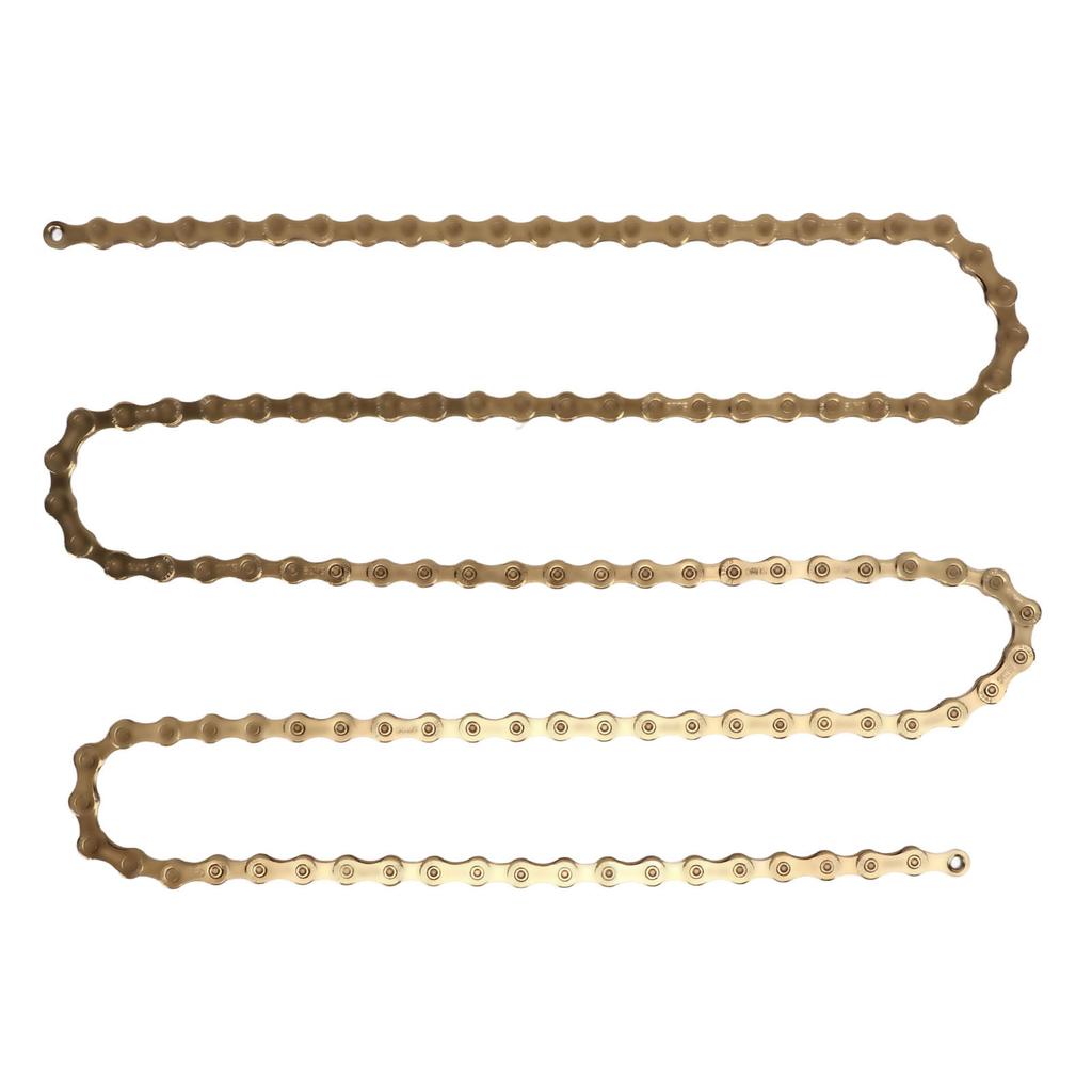 Bike Chain 10 Speed High Carbon Steel Hollow Chain for Mountain Bike Road Bike Gold