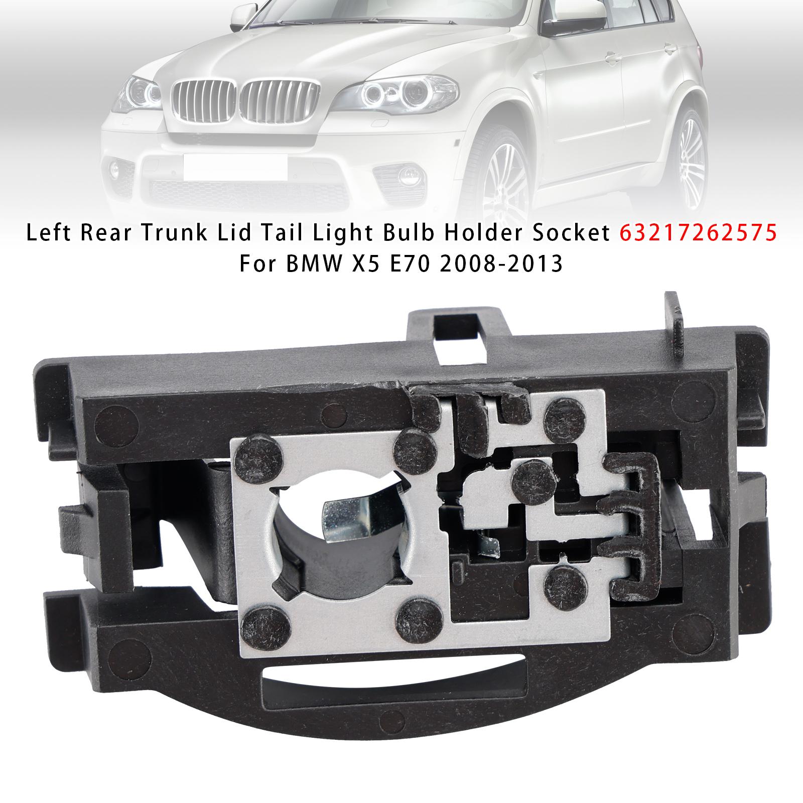 

Левый задний фонарь на крышке багажника, патрон для лампы, 63217262575 Для BMW X5 E70 2008-2013