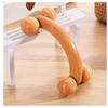 Wooden Massage Roller Gua Sha Massage Board Foot Face Shoulder Neck Hand Push Roller Massager Therapy Soothing Body Massage Tool