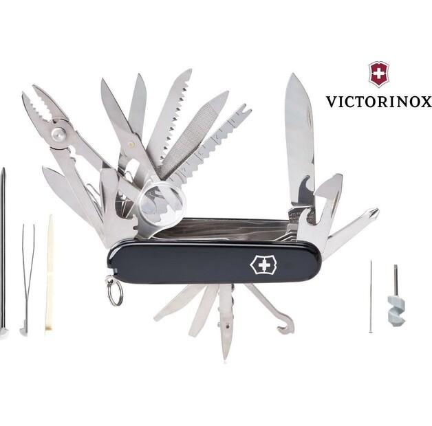 Нож перочинный Victorinox Swisschamp 91 мм черный