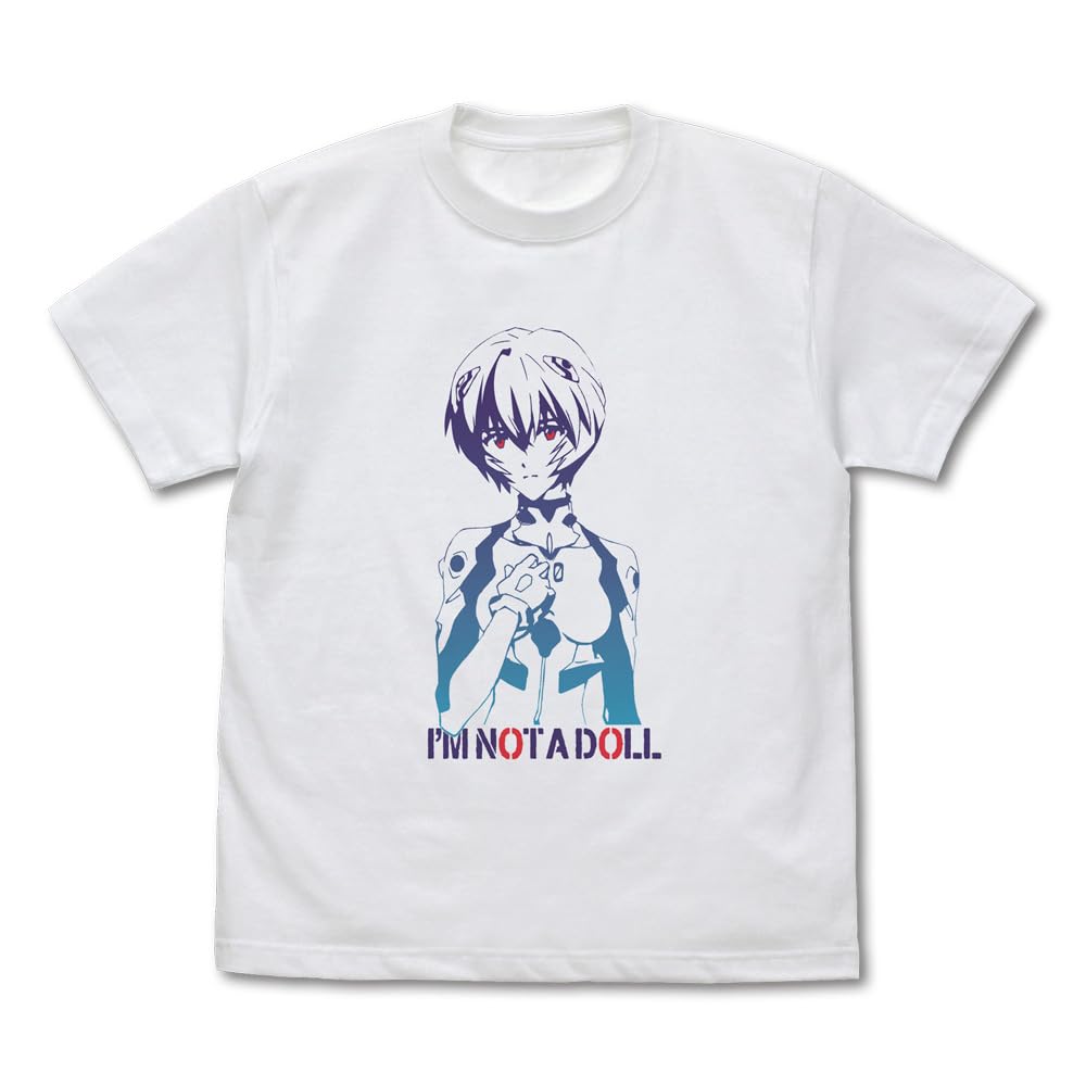 

COSPA EVANGELION Rei Ayanami Gradient WHITE Size M [Official] T-Shirt белый