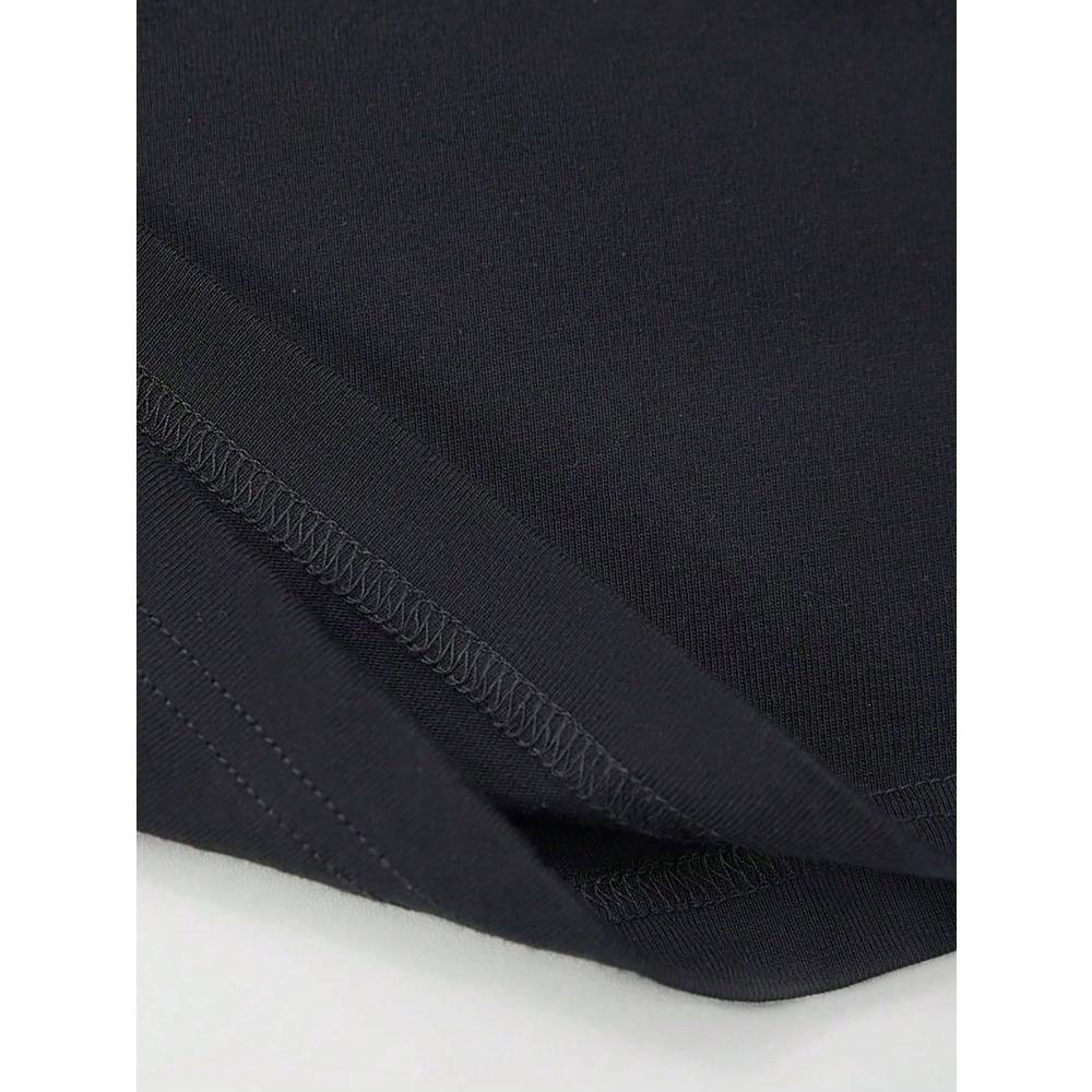 New Women's T-shirt Black Rose Graphic Printed Casual Fashion Short Sleeve T-shirt Soft Comfortable Summer Women Clothing