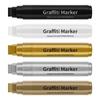 12 Pcs Paint Markers Drawing Pen Acrylic Marker 15mm Wide Acrylic Pen Graffiti Marker Craft Supplies for Kids Drawing