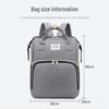 Portable Folding Bed Mummy and Baby Backpack - Large Capacity, Multifunctional Double Shoulder Bag