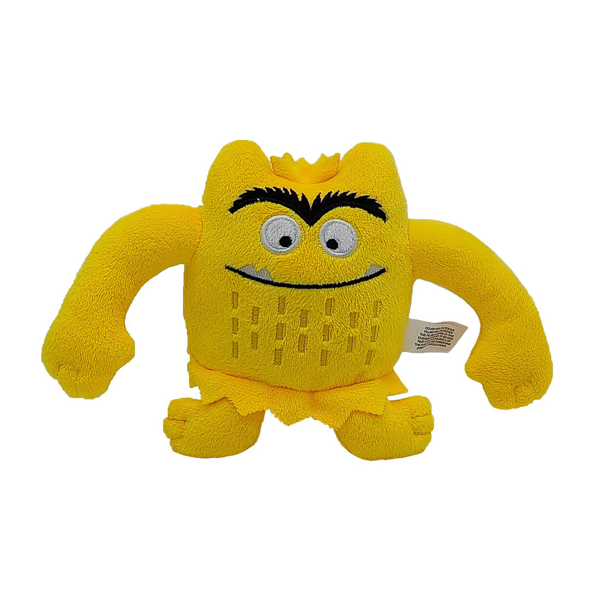 Трансграничная мягкая игрушка-монстр моих эмоций 14cm жёлтый