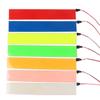 Flexibles EL-Lichtpanel Elektrolumineszente Hintergrundbeleuchtungsstreifenlampe für Zuhause, Auto, Party 30,3x5,3cm
