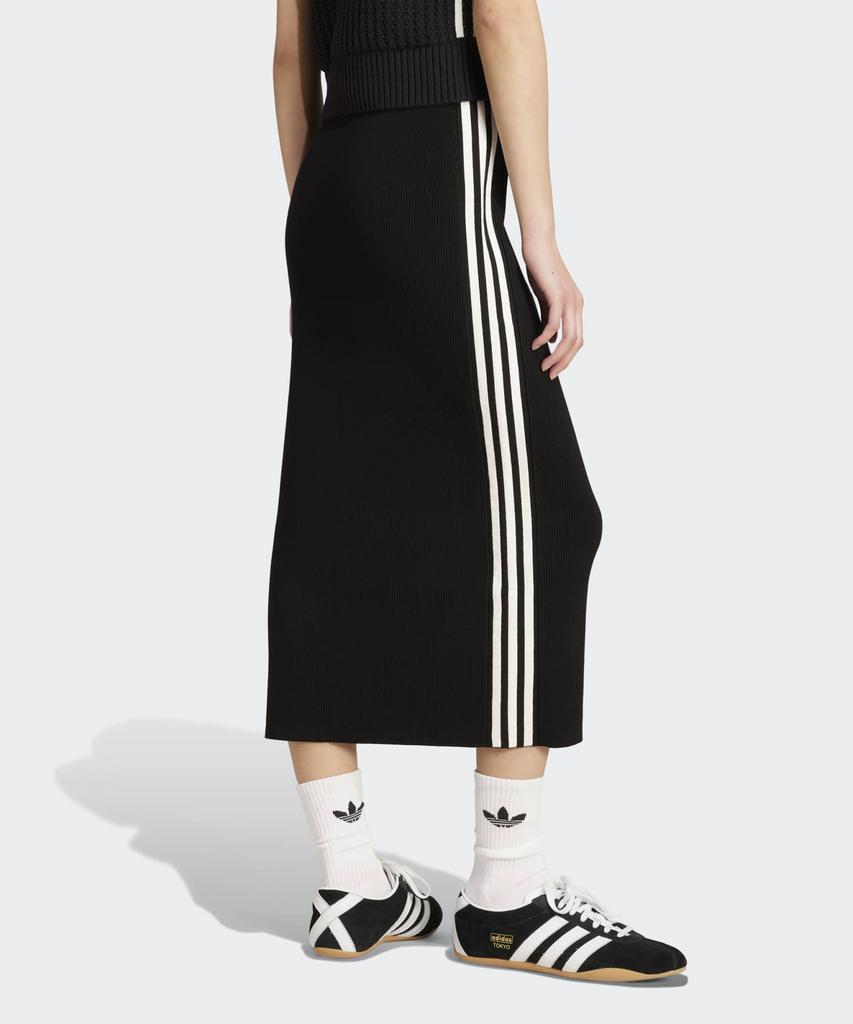 adidas 3-Stripe Knit Skirt - Black / Jw2661