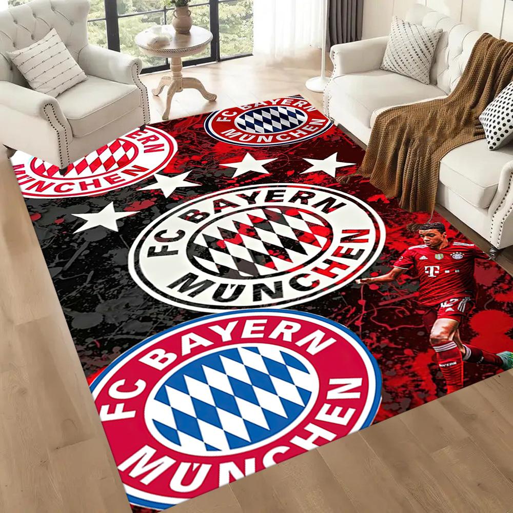 Bayern Munich Carpet Design for Hallway Dormitory Foyer Kitchen Anti-slip Rug Anime Office Decor Perfect Birthday/Christmas Gift Idea