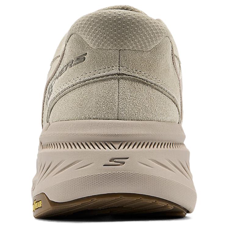 Skechers Max Cushioning Premier 2.0 Comfortable Soft Breathable Supportive Rebound Low Top Casual Running Shoes Men Sneaker Gray Brown 220544-TPE