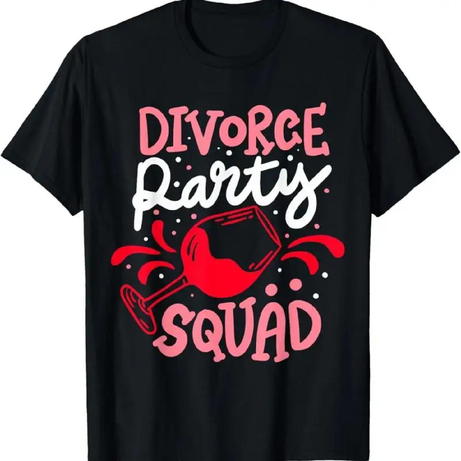 Divorce Party Squad Divorcement T Shirt XXXXXL разноцветный