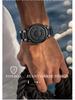 FOXBOX/Lige Magnetic Levitation Men's Watch - Black Tech Creative Concept.