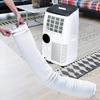 Portable AC Hose Insulation Sleeve Dustproof Adjustable Air Conditioner Hose Protective Cover Reusable Oxford Cloth AC Hose Wrap