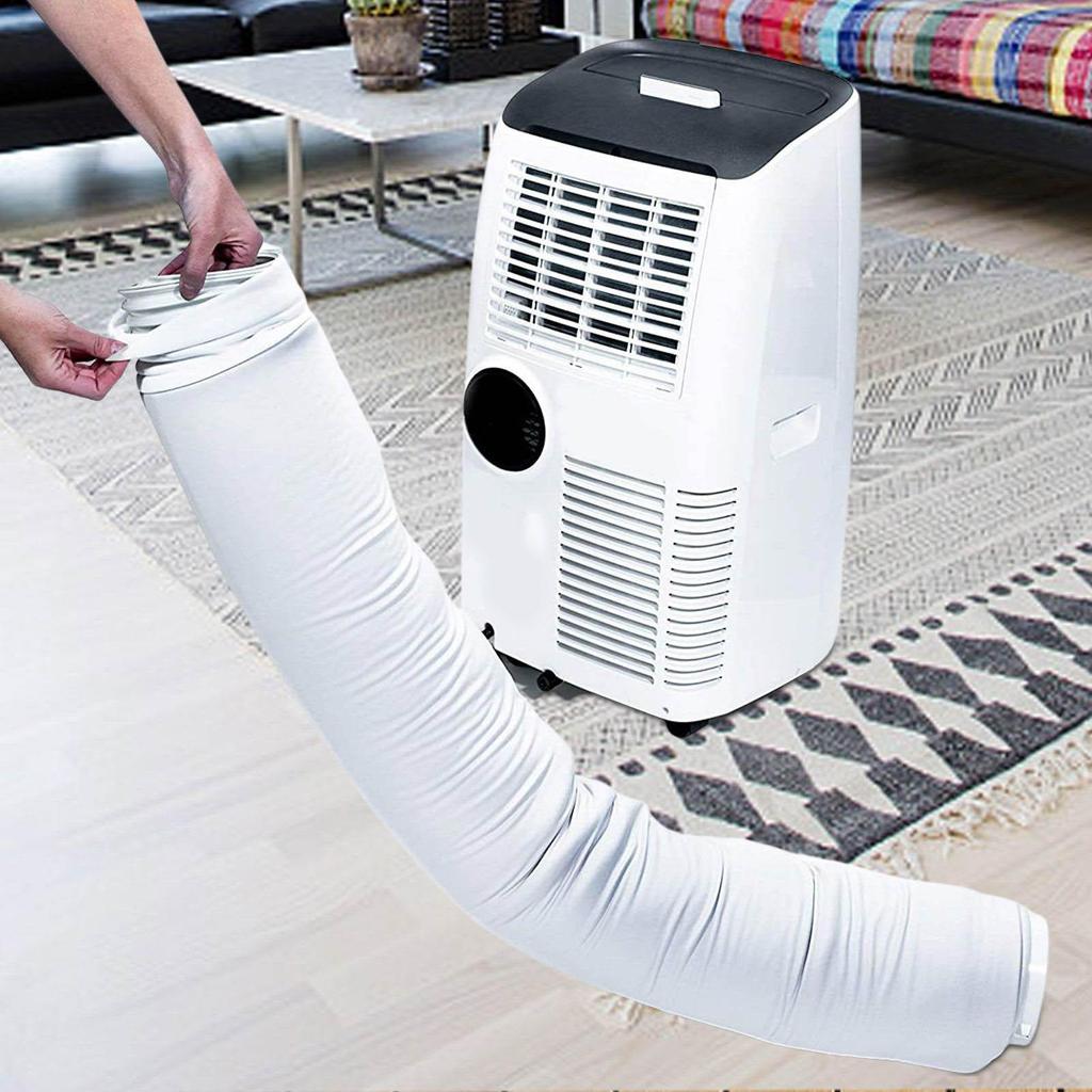 Portable AC Hose Insulation Sleeve Dustproof Adjustable Air Conditioner Hose Protective Cover Reusable Oxford Cloth AC Hose Wrap