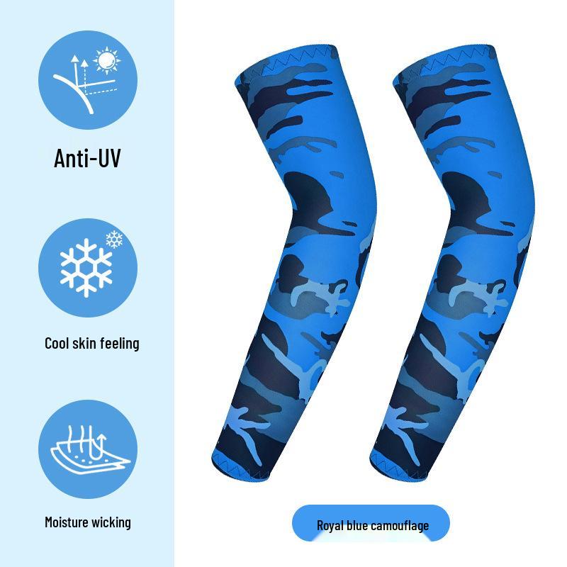 Dünne Anti-Pilling UV-Schutz Radsport-Armlinge für Kinder - Outdoor Eisseide Sonnenschutz-Ärmel