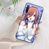 Nakano Miku Anime Phone Case For Xiaomi Mi 5X 8 9 10 11 12 Lite Pro 10T PocoX3pro PocoM3 Note 10 Pro Lite