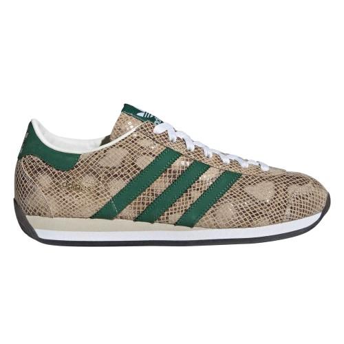 Adidas (9.5 Uk, Alumina) Mens Country Japan Leather Trainers - Image 2