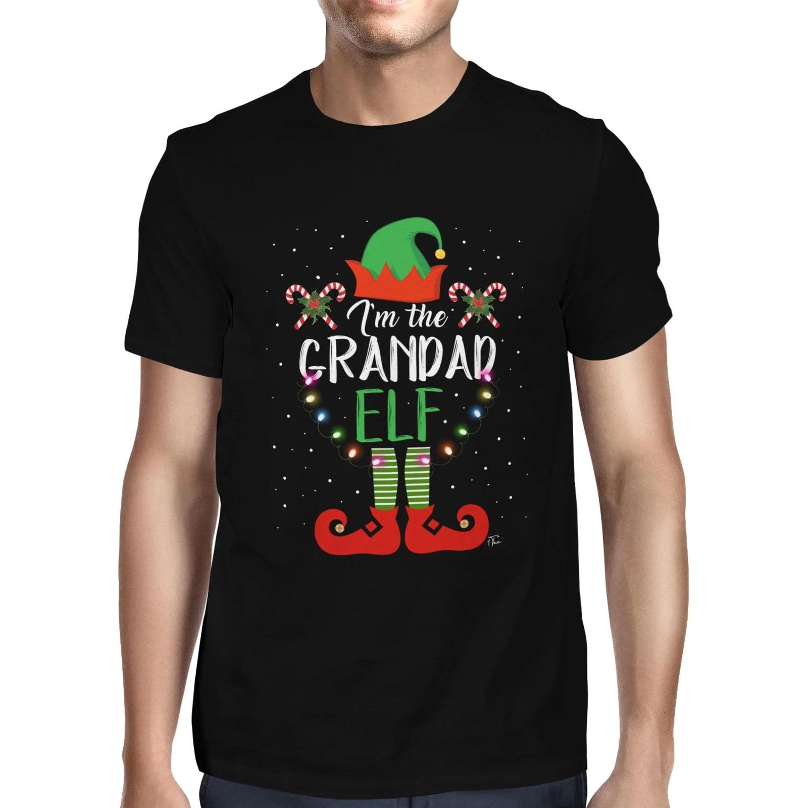 1Tee Mens I m the Grandad Elf! T-Shirt XL