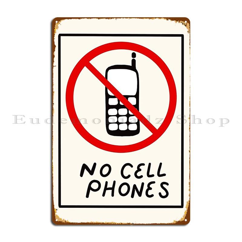 

Люк С Нет Мобильных Телефонов Паттерн Кофейный Дайнер Пак Металлическая Табличка Вечеринка Мурал Пещерный Настенный Декор Дизайн Жестяная Табличка Постер 20x30cm（7.8x11.8inch）